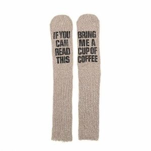 Coffee drinkers novelty socks